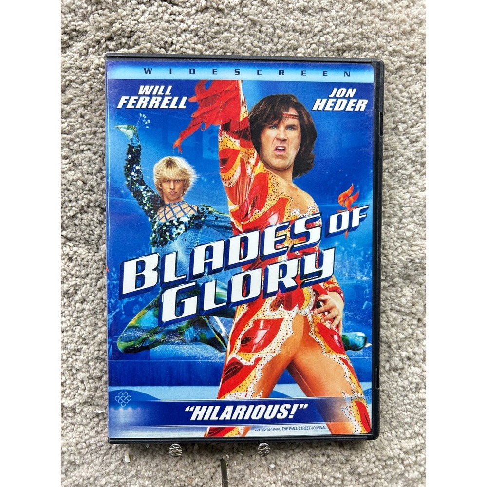 Blades of Glory DVD 2007 Widescreen Will Ferrell Jon‎ Heder Comedy